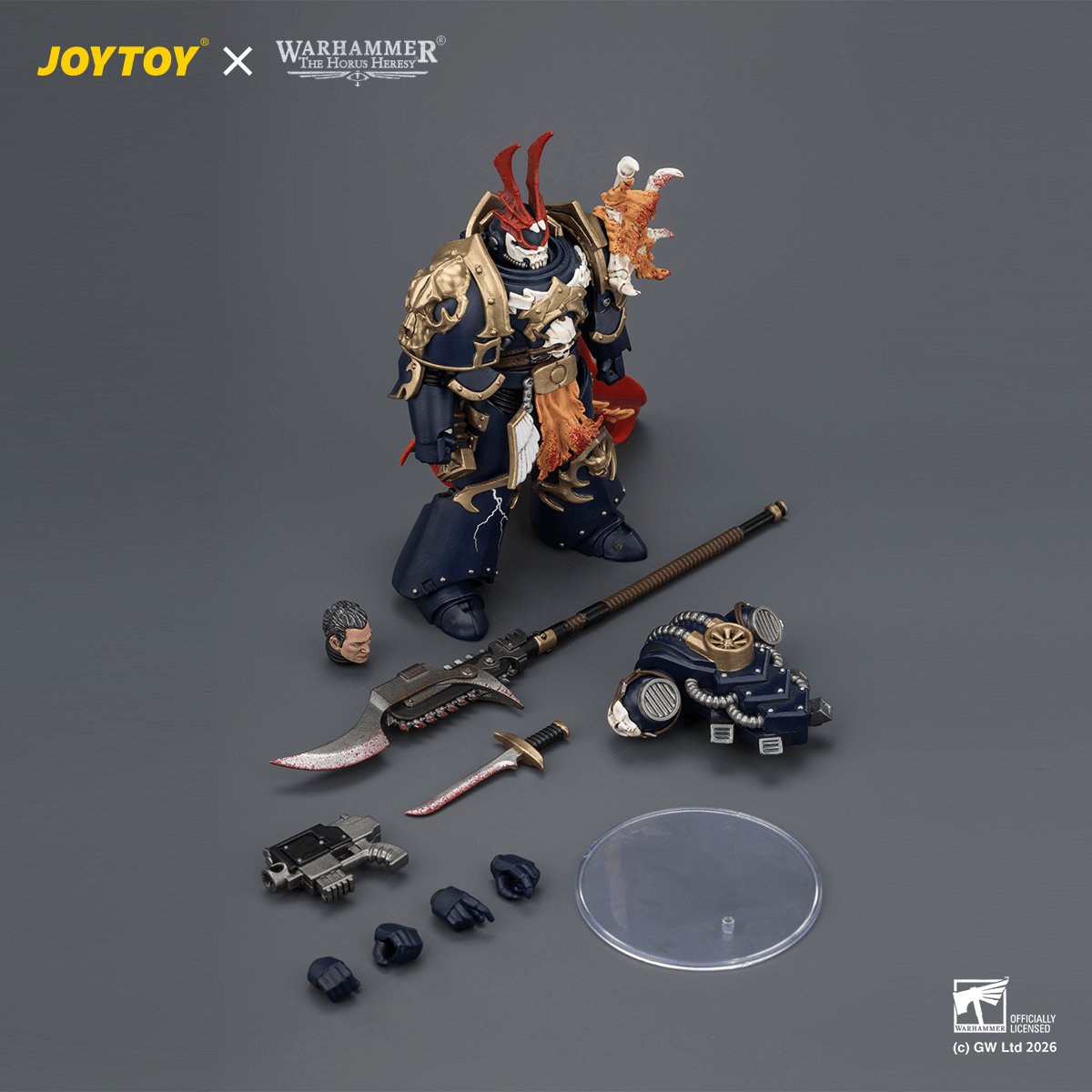 Joytoy - Warhammer 40k - Night Lords Sevatar, First Captain of the Night Lords The Prince of Crows - (PREORDER) August 31, 2026