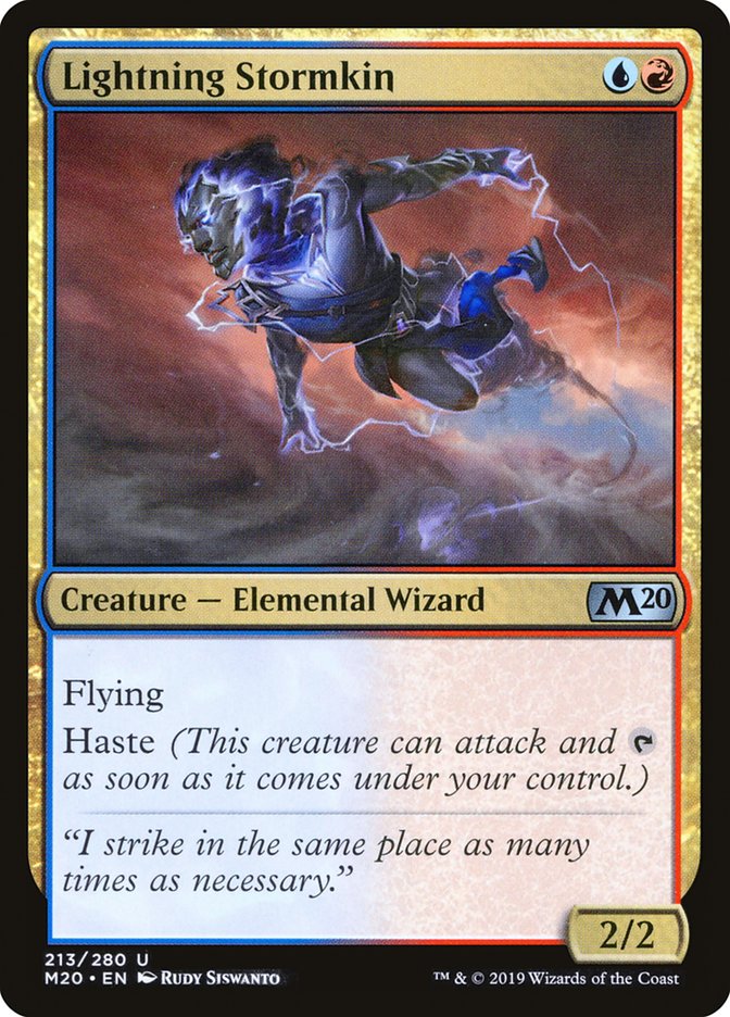 Lightning Stormkin [Core Set 2020] - Magic: The Gathering - Card Brawlers | Quebec | Canada |