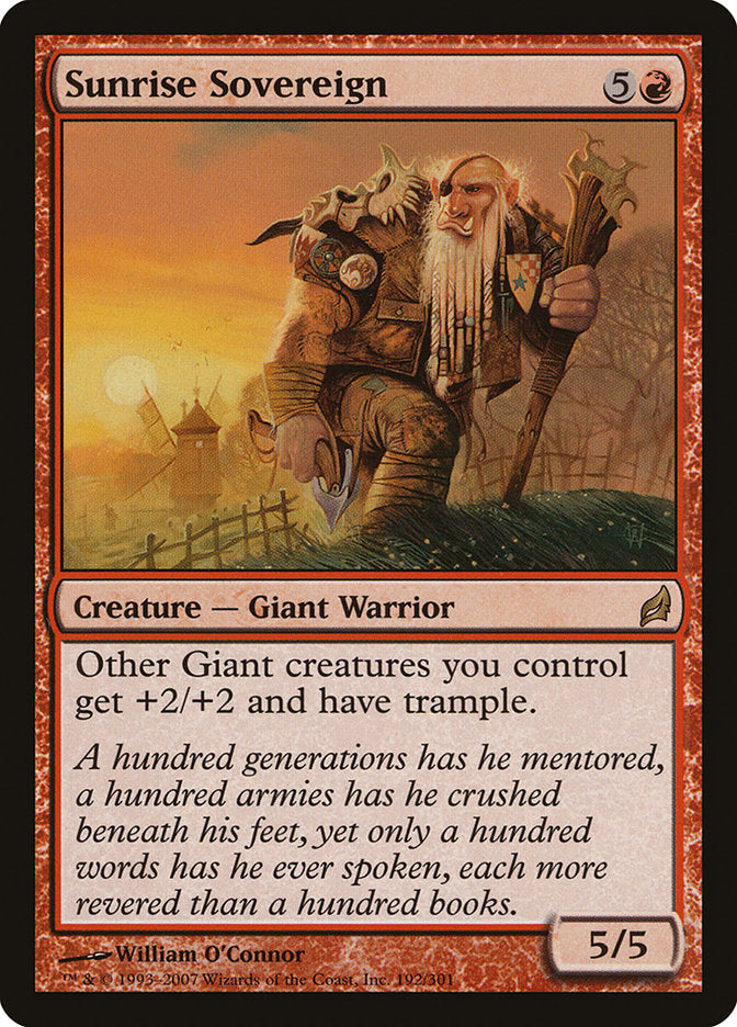 Sunrise Sovereign [Lorwyn] - Magic: The Gathering - Card Brawlers | Quebec | Canada |