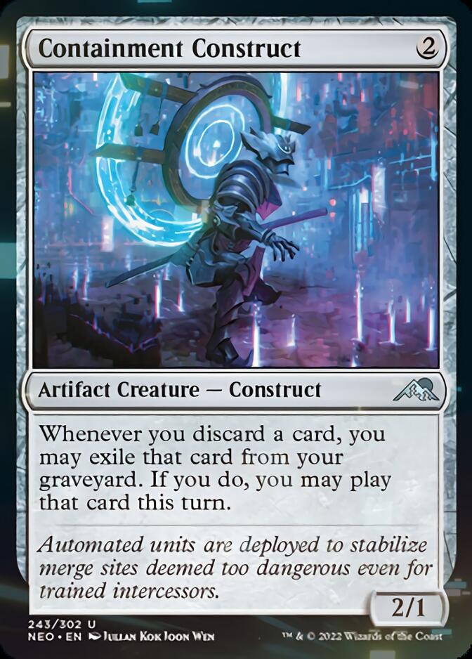 Containment Construct [Kamigawa: Neon Dynasty] - Magic: The Gathering - Card Brawlers | Quebec | Canada |