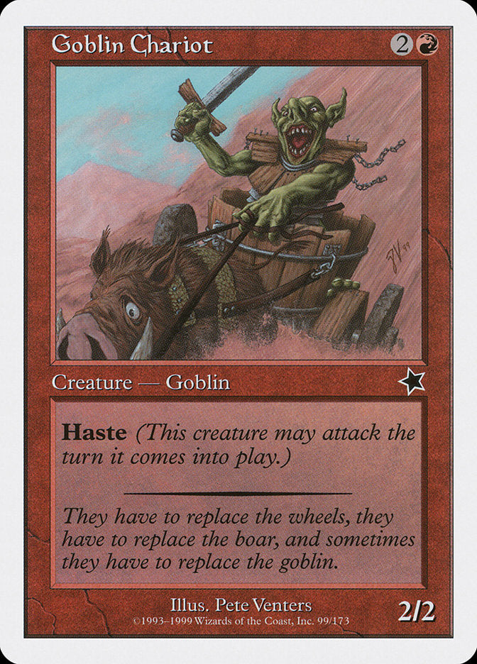 Goblin Chariot [Starter 1999] - Magic: The Gathering - Card Brawlers | Quebec | Canada |