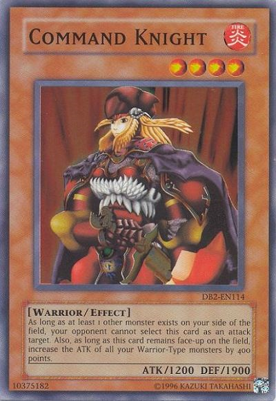 Command Knight [DB2-EN114] Super Rare - Yu-Gi-Oh! - Card Brawlers | Quebec | Canada |