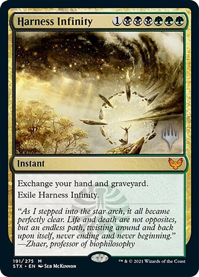 Harness Infinity (Promo Pack) [Strixhaven: School of Mages Promos] - Magic: The Gathering - Card Brawlers | Quebec | Canada |
