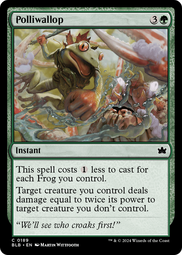 Polliwallop [Bloomburrow] - Magic: The Gathering - Card Brawlers | Quebec | Canada |