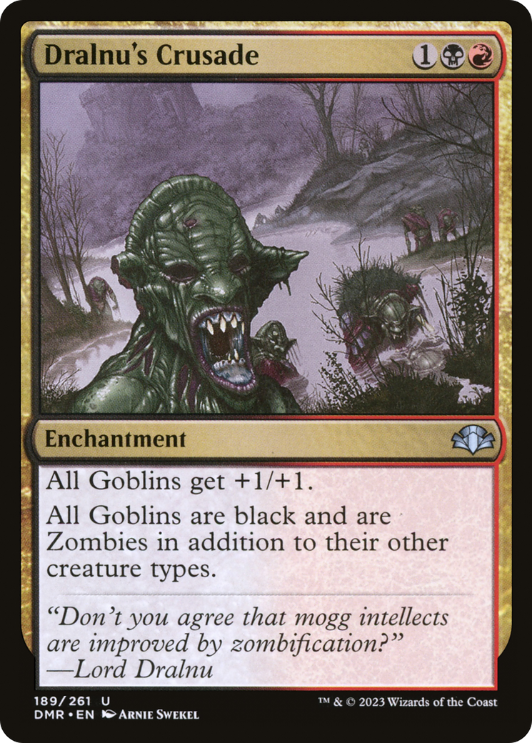 Dralnu's Crusade [Dominaria Remastered] - Magic: The Gathering - Card Brawlers | Quebec | Canada |