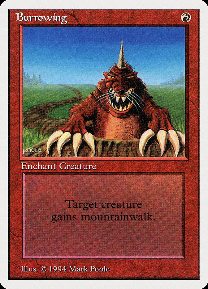 Burrowing [Summer Magic / Edgar] - Magic: The Gathering - Card Brawlers | Quebec | Canada |