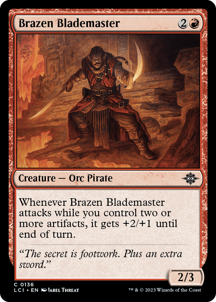 Brazen Blademaster [The Lost Caverns of Ixalan] - Magic: The Gathering - Card Brawlers | Quebec | Canada |