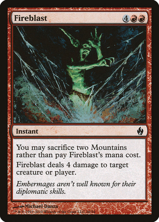 Fireblast [Premium Deck Series: Fire and Lightning] - Magic: The Gathering - Card Brawlers | Quebec | Canada |