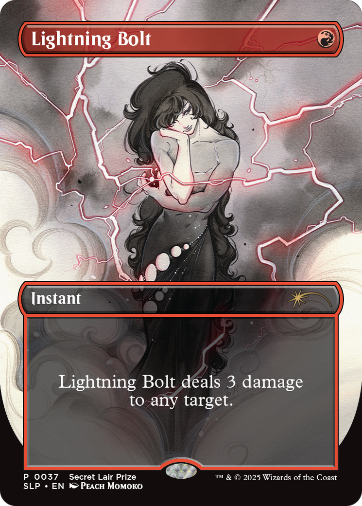 Lightning Bolt (0037) [Secret Lair Showdown] - Magic: The Gathering - Card Brawlers | Quebec | Canada |