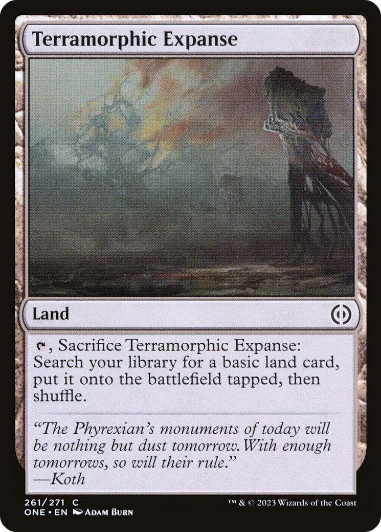 Terramorphic Expanse [Phyrexia: All Will Be One] - Magic: The Gathering - Card Brawlers | Quebec | Canada |
