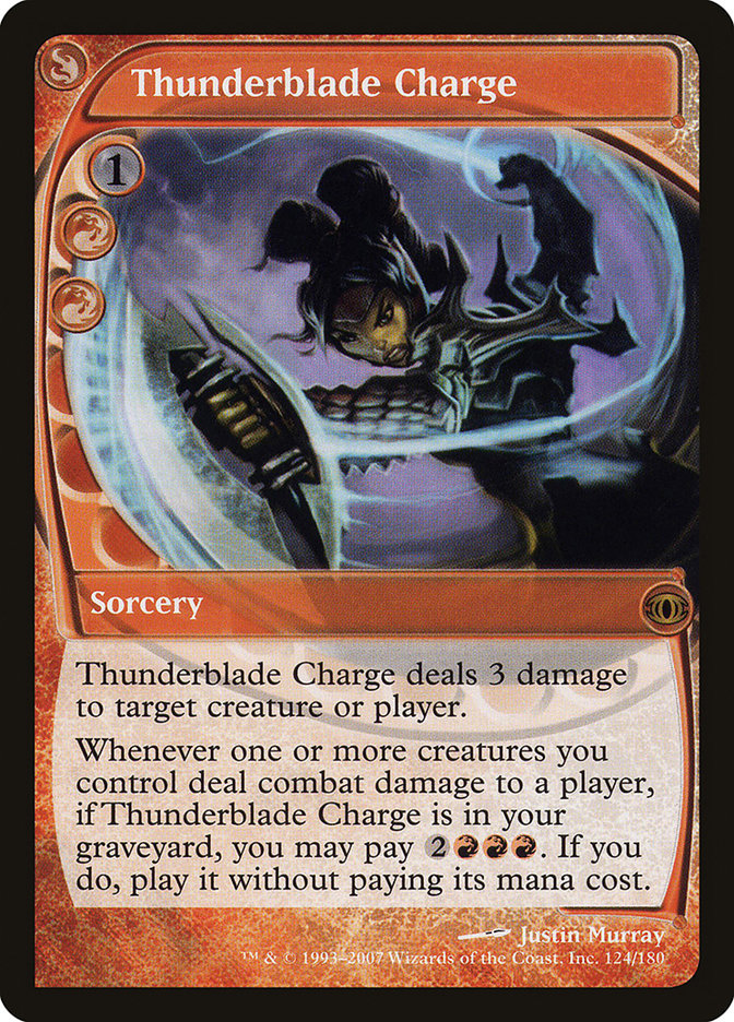 Thunderblade Charge [Future Sight] - Magic: The Gathering - Card Brawlers | Quebec | Canada |