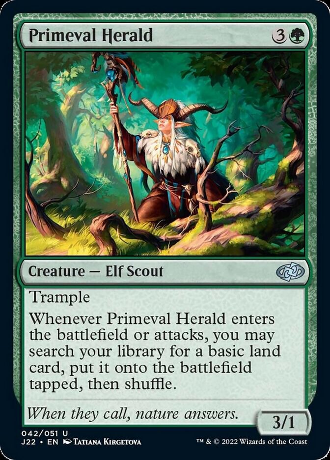 Primeval Herald [Jumpstart 2022] - Magic: The Gathering - Card Brawlers | Quebec | Canada |