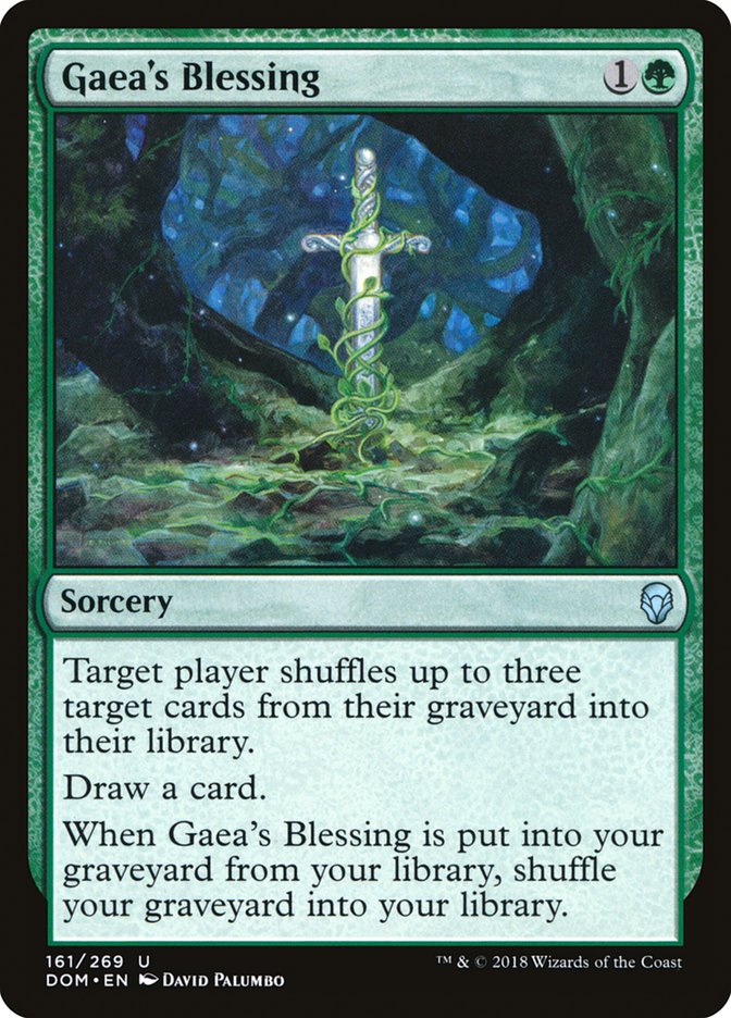 Gaea's Blessing [Dominaria] - Magic: The Gathering - Card Brawlers | Quebec | Canada |