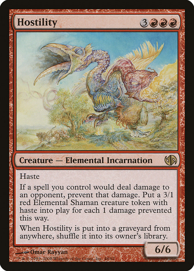 Hostility [Duel Decks: Jace vs. Chandra] - Magic: The Gathering - Card Brawlers | Quebec | Canada |