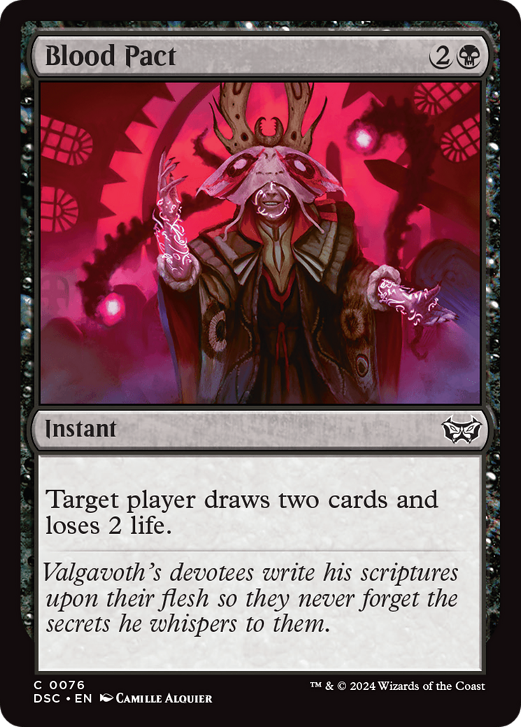 Blood Pact [Duskmourn: House of Horror Commander] - Magic: The Gathering - Card Brawlers | Quebec | Canada |