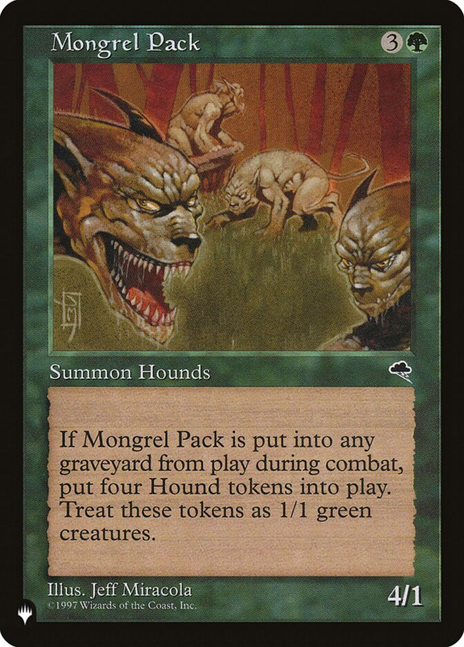 Mongrel Pack [The List] - Magic: The Gathering - Card Brawlers | Quebec | Canada |