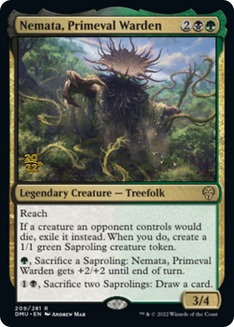 Nemata, Primeval Warden [Dominaria United Prerelease Promos] - Magic: The Gathering - Card Brawlers | Quebec | Canada |