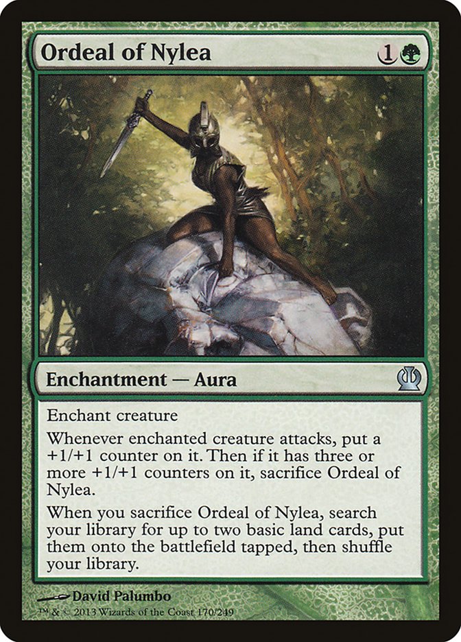 Ordeal of Nylea [Theros] - Magic: The Gathering - Card Brawlers | Quebec | Canada |