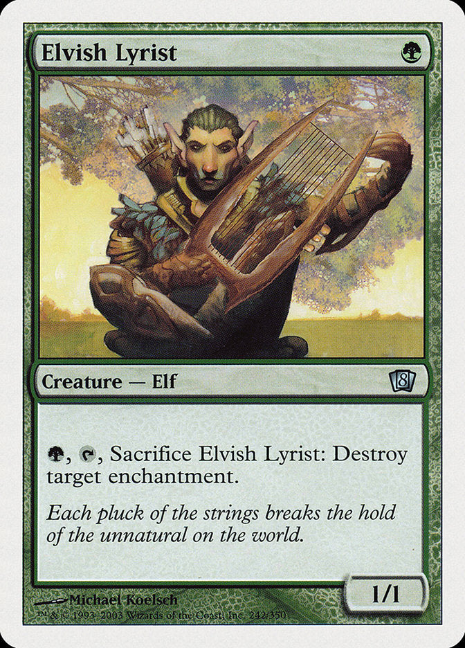 Elvish Lyrist [Eighth Edition] - Magic: The Gathering - Card Brawlers | Quebec | Canada |