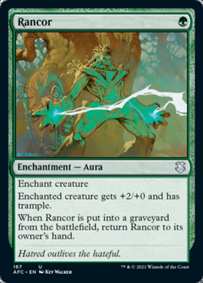 Rancor [Dungeons & Dragons: Adventures in the Forgotten Realms Commander] - Magic: The Gathering - Card Brawlers | Quebec | Canada |