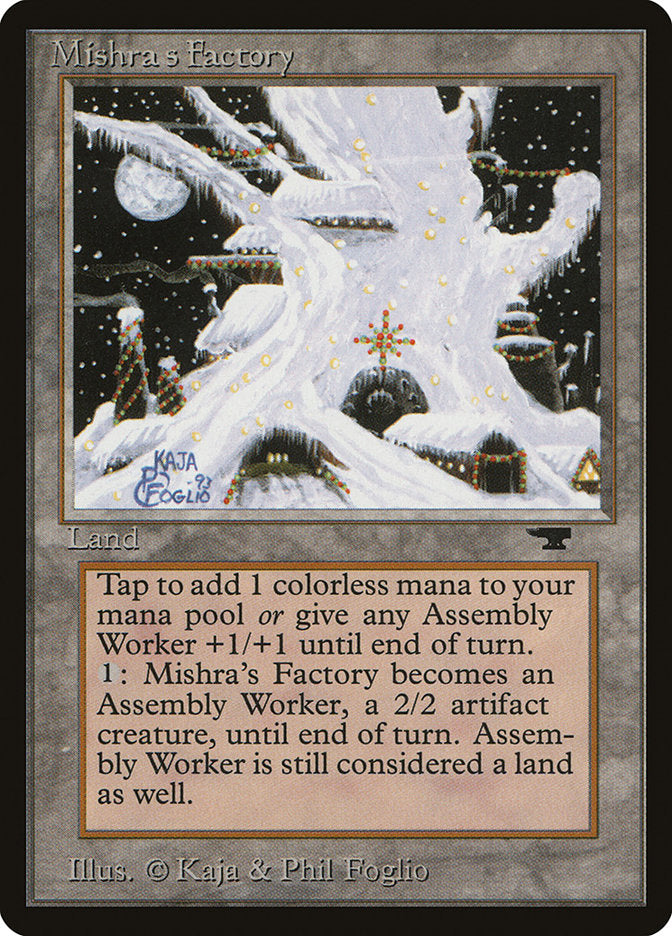 Mishra's Factory (Winter) [Antiquities] - Magic: The Gathering - Card Brawlers | Quebec | Canada |