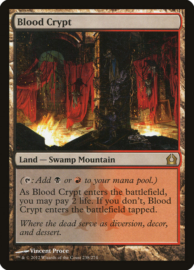 Blood Crypt [Return to Ravnica] - Magic: The Gathering - Card Brawlers | Quebec | Canada |