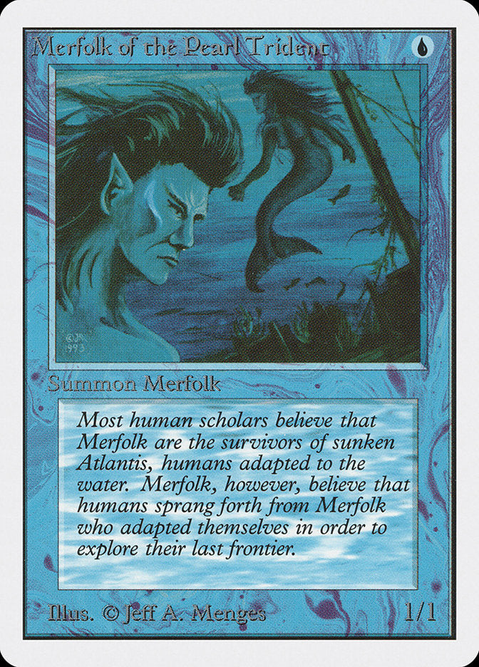 Merfolk of the Pearl Trident [Unlimited Edition] - Magic: The Gathering - Card Brawlers | Quebec | Canada |