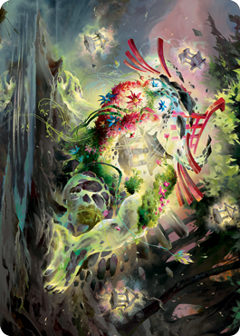 Go-Shintai of Life's Origin Art Card [Kamigawa: Neon Dynasty Art Series] - Magic: The Gathering - Card Brawlers | Quebec | Canada |