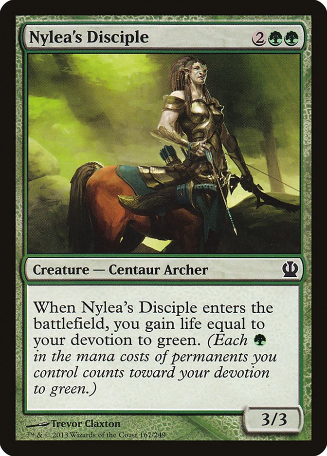 Nylea's Disciple [Theros] - Magic: The Gathering - Card Brawlers | Quebec | Canada |