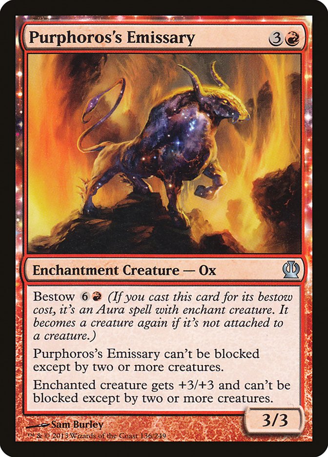 Purphoros's Emissary [Theros] - Magic: The Gathering - Card Brawlers | Quebec | Canada |