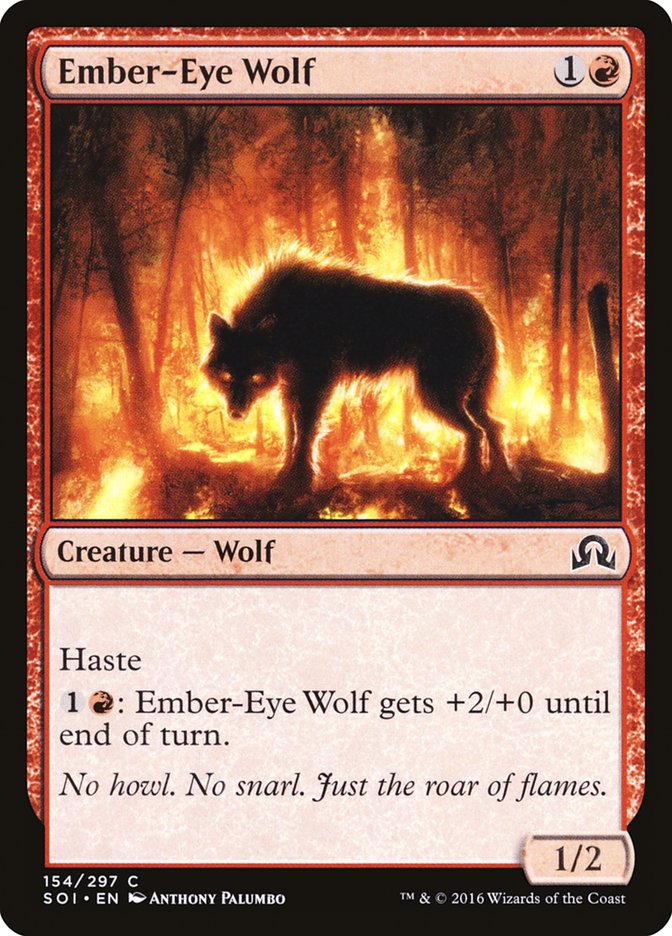 Ember-Eye Wolf [Shadows over Innistrad] - Magic: The Gathering - Card Brawlers | Quebec | Canada |