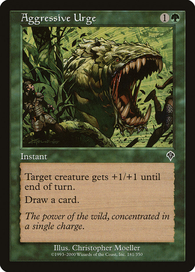 Aggressive Urge [Invasion] - Magic: The Gathering - Card Brawlers | Quebec | Canada |