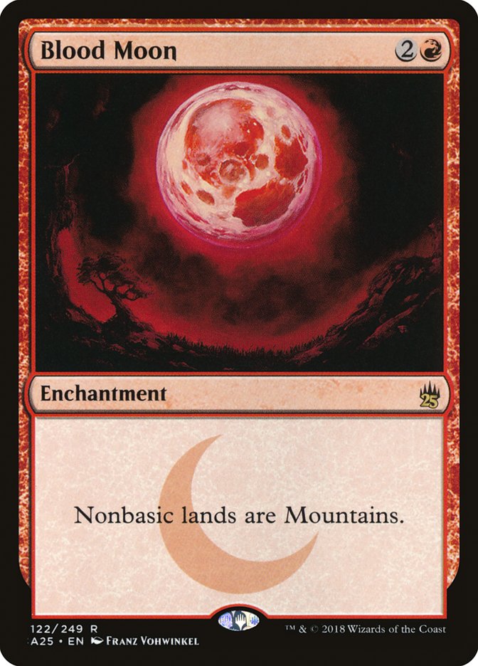 Blood Moon [Masters 25] - Magic: The Gathering - Card Brawlers | Quebec | Canada |