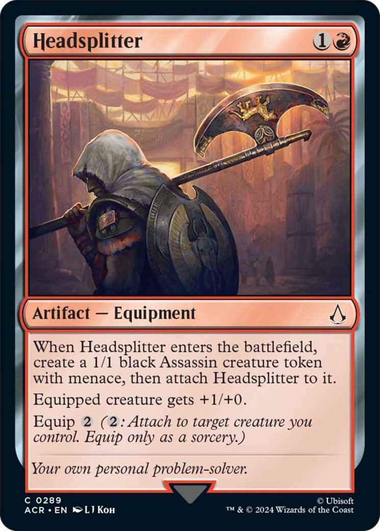 Headsplitter [Assassin's Creed] - Magic: The Gathering - Card Brawlers | Quebec | Canada |