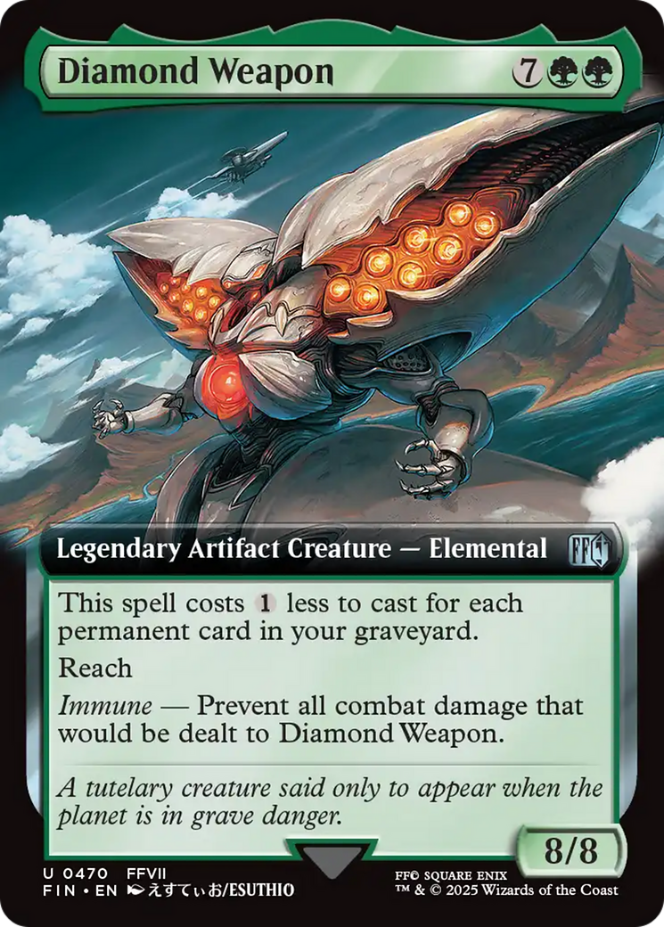 Diamond Weapon (Extended Art) [FINAL FANTASY] - Magic: The Gathering - Card Brawlers | Quebec | Canada |
