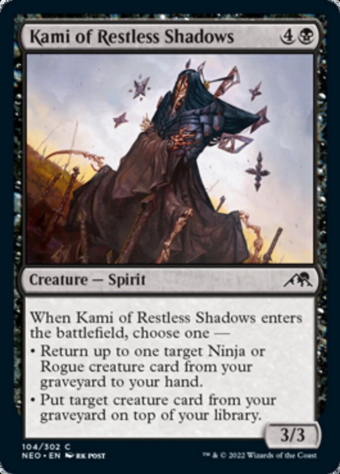 Kami of Restless Shadows [Kamigawa: Neon Dynasty] - Magic: The Gathering - Card Brawlers | Quebec | Canada |