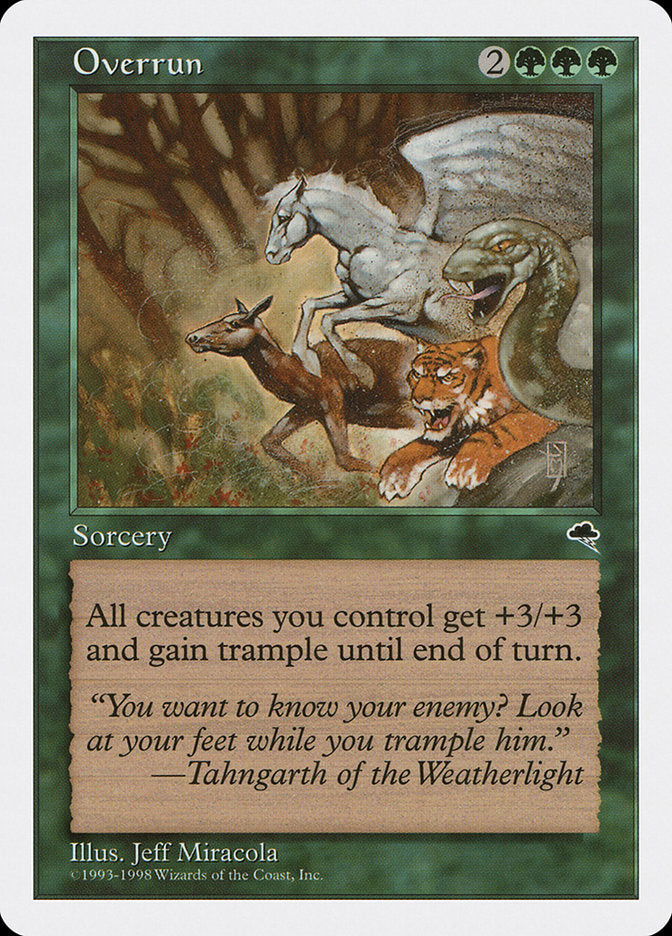 Overrun [Anthologies] - Magic: The Gathering - Card Brawlers | Quebec | Canada |