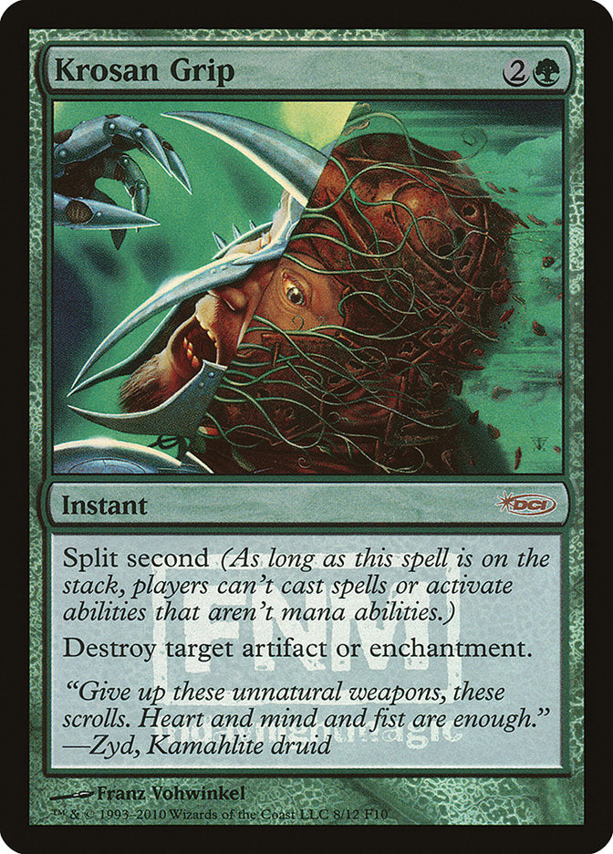 Krosan Grip [Friday Night Magic 2010] - Magic: The Gathering - Card Brawlers | Quebec | Canada |