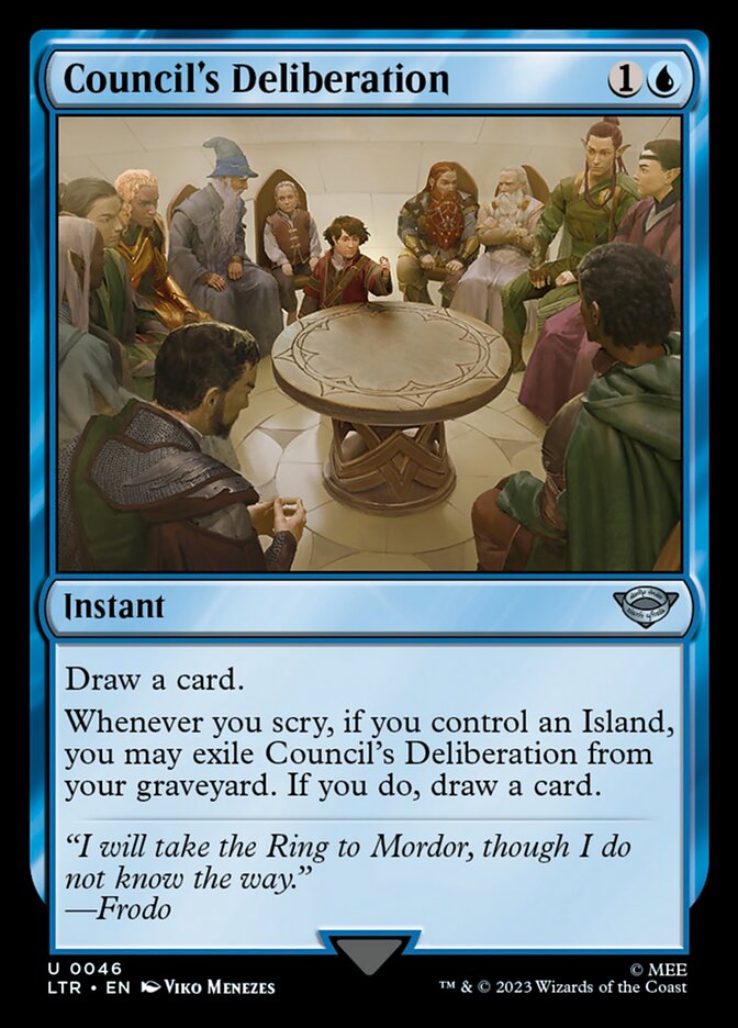 Council's Deliberation [The Lord of the Rings: Tales of Middle-Earth] - Magic: The Gathering - Card Brawlers | Quebec | Canada |