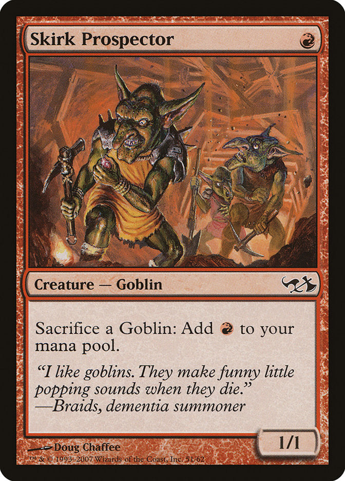 Skirk Prospector [Duel Decks: Elves vs. Goblins] - Magic: The Gathering - Card Brawlers | Quebec | Canada |