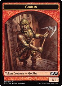 Goblin // Thopter Double-Sided Token (Game Night) [Core Set 2019 Tokens] - Magic: The Gathering - Card Brawlers | Quebec | Canada |