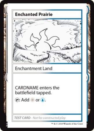 Enchanted Prairie (2021 Edition) [Mystery Booster Playtest Cards] - Magic: The Gathering - Card Brawlers | Quebec | Canada |
