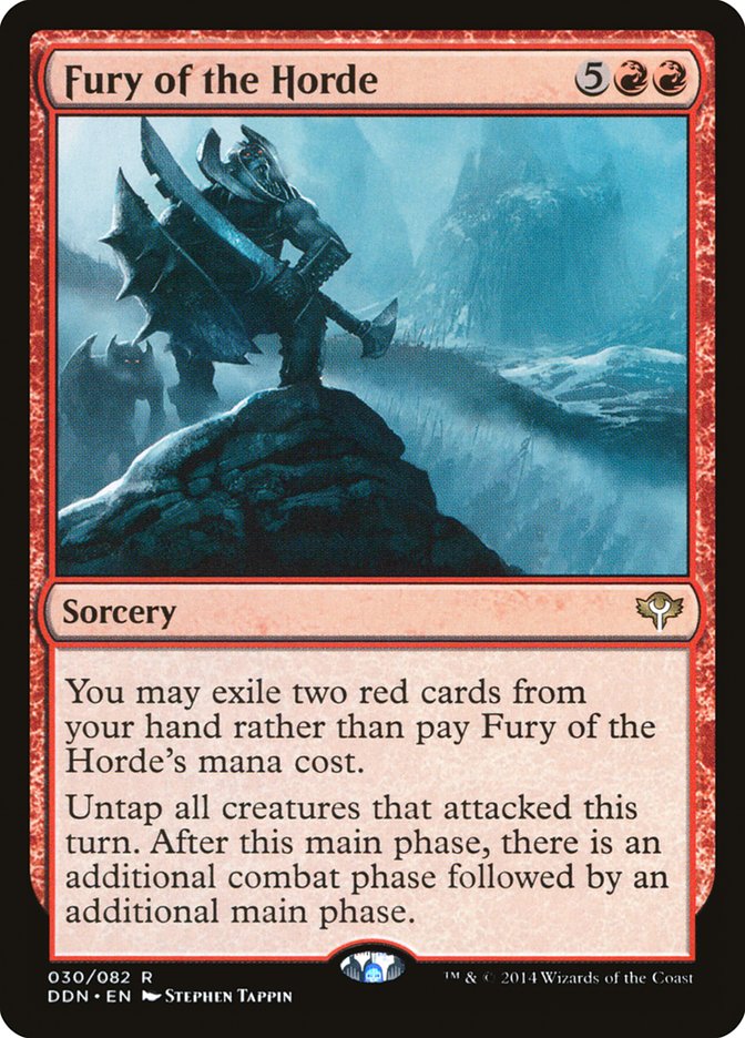 Fury of the Horde [Duel Decks: Speed vs. Cunning] - Magic: The Gathering - Card Brawlers | Quebec | Canada |
