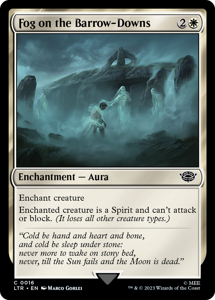 Fog on the Barrow-Downs [The Lord of the Rings: Tales of Middle-Earth] - Magic: The Gathering - Card Brawlers | Quebec | Canada |