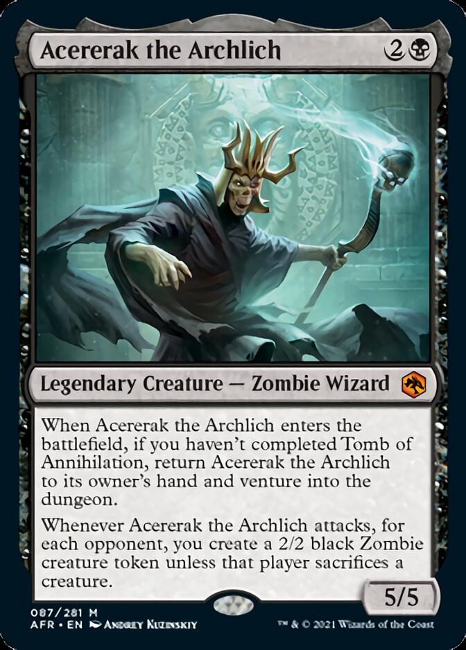 Acererak the Archlich [Dungeons & Dragons: Adventures in the Forgotten Realms] - Magic: The Gathering - Card Brawlers | Quebec | Canada |