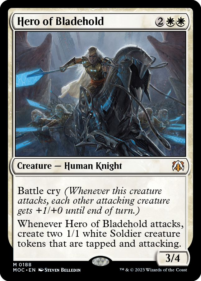 Hero of Bladehold [March of the Machine Commander] - Magic: The Gathering - Card Brawlers | Quebec | Canada |