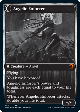 Enduring Angel // Angelic Enforcer [Innistrad: Double Feature] - Magic: The Gathering - Card Brawlers | Quebec | Canada |