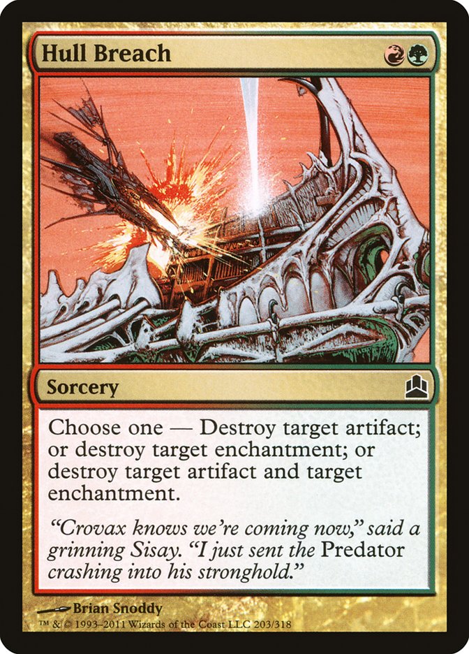 Hull Breach [Commander 2011] - Magic: The Gathering - Card Brawlers | Quebec | Canada |