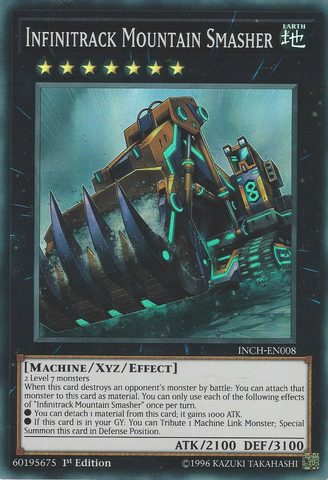 Infinitrack Mountain Smasher [INCH-EN008] Super Rare - Yu-Gi-Oh! - Card Brawlers | Quebec | Canada |