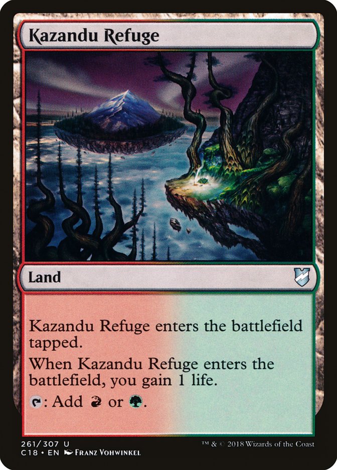 Kazandu Refuge [Commander 2018] - Magic: The Gathering - Card Brawlers | Quebec | Canada |